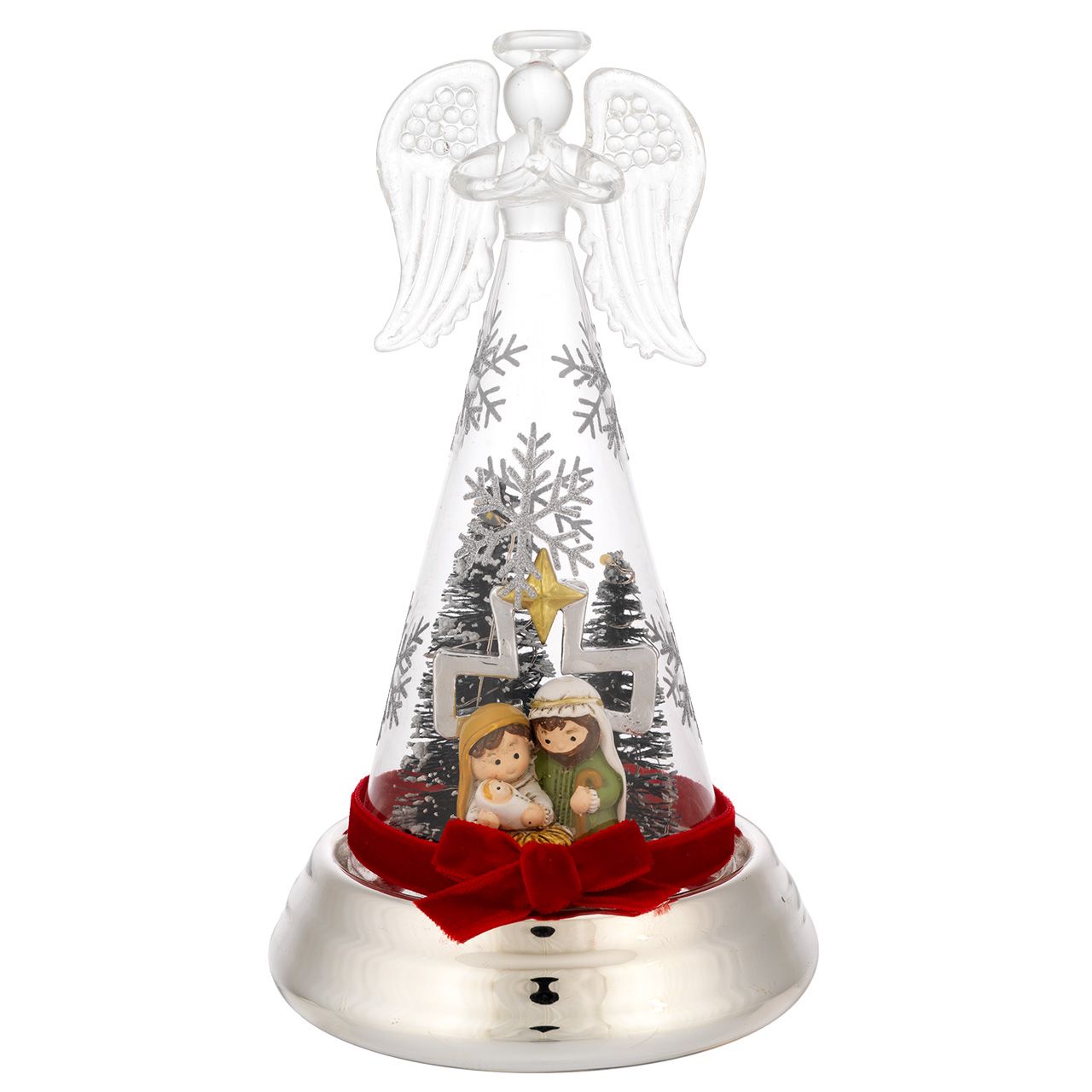 ANGELO H. 18 ARGENTO CON PRESEPE